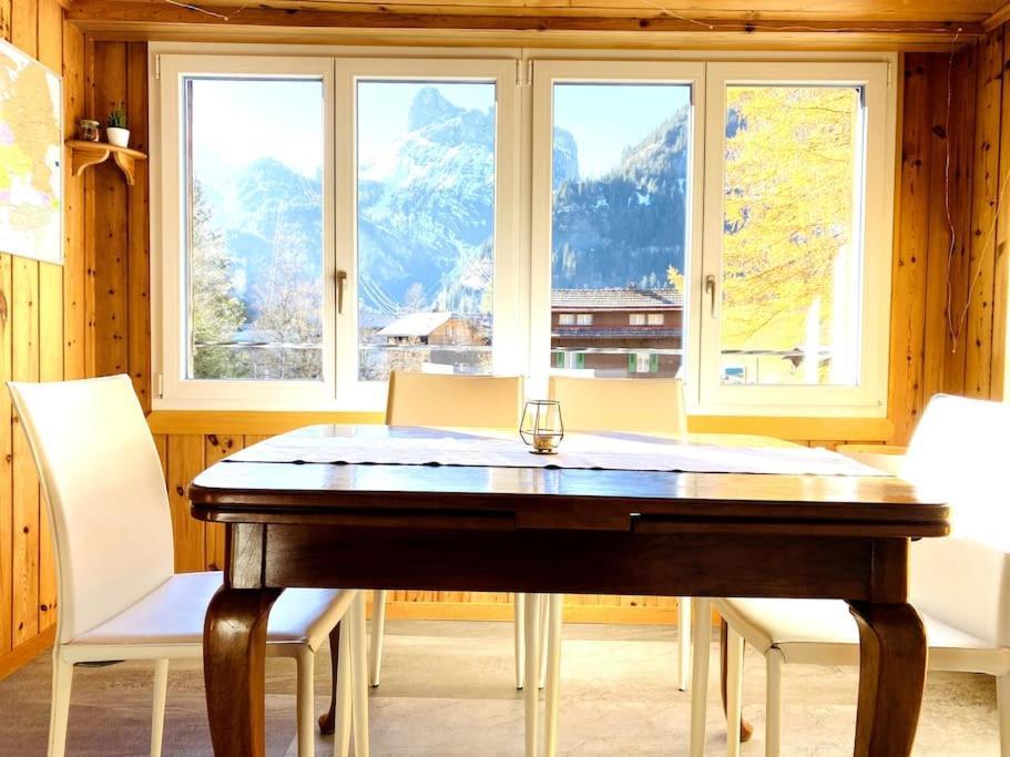 Cozy Apartment In Vintage House In Kandersteg Εξωτερικό φωτογραφία