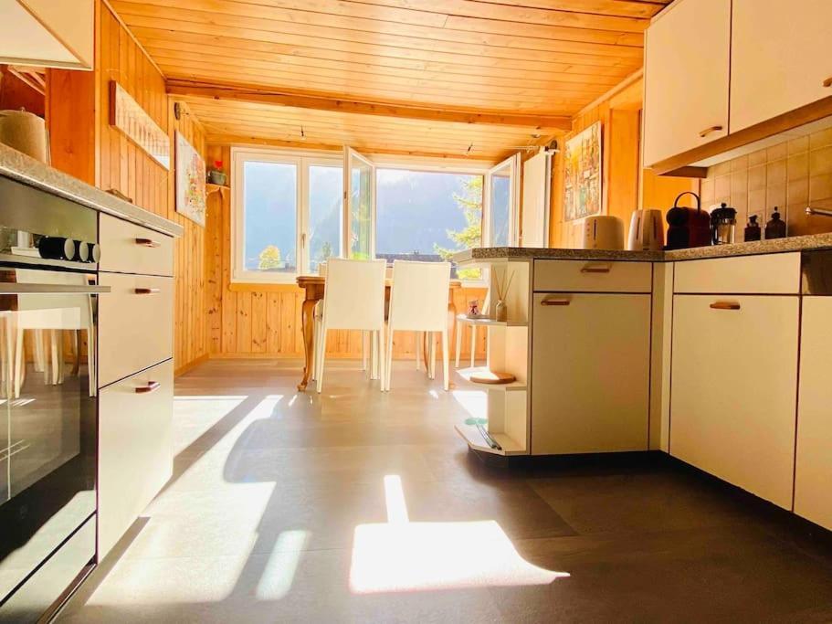 Cozy Apartment In Vintage House In Kandersteg Εξωτερικό φωτογραφία