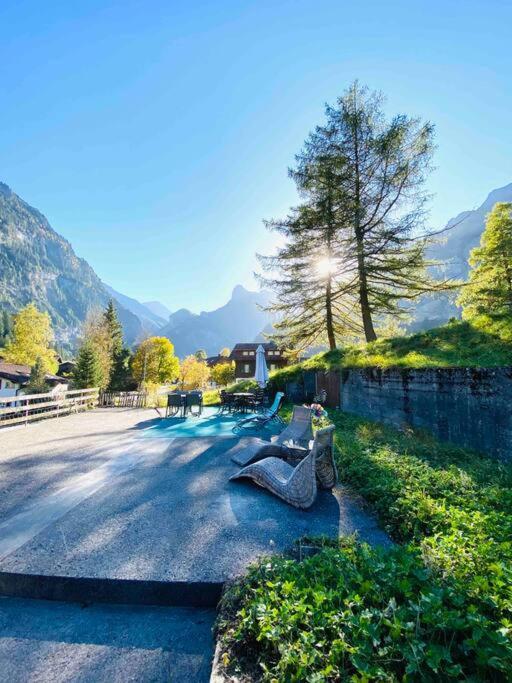 Cozy Apartment In Vintage House In Kandersteg Εξωτερικό φωτογραφία