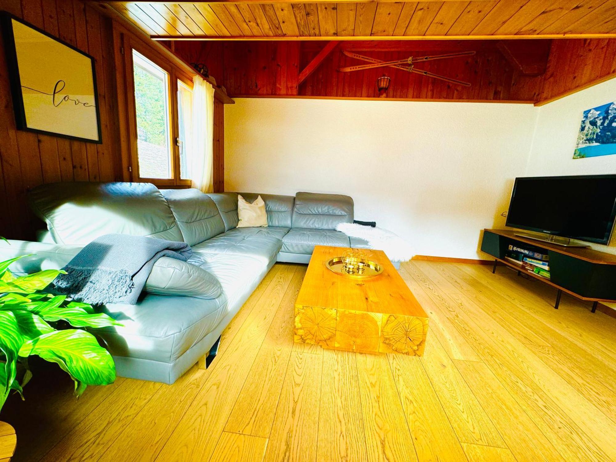 Cozy Apartment In Vintage House In Kandersteg Εξωτερικό φωτογραφία