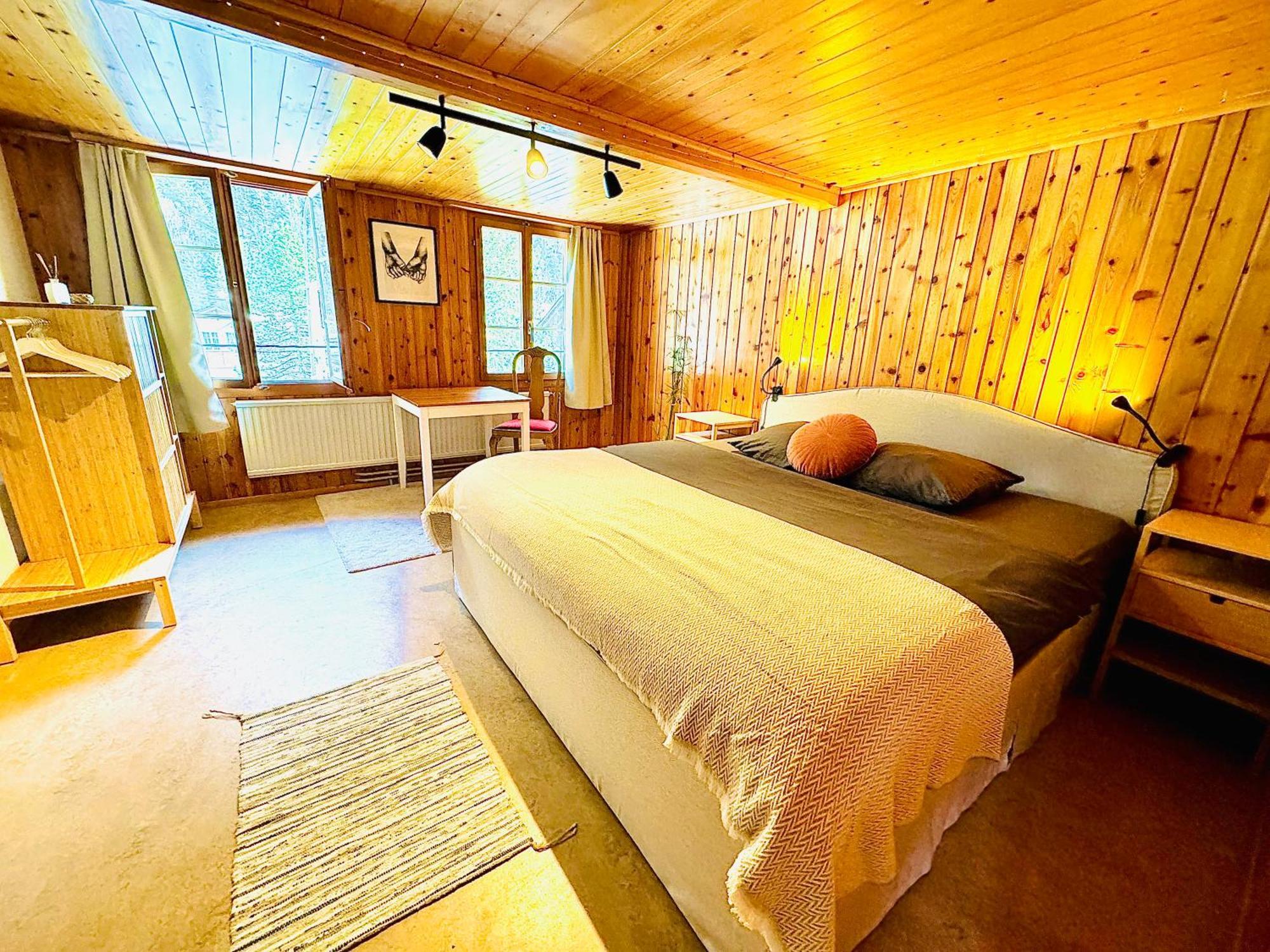 Cozy Apartment In Vintage House In Kandersteg Εξωτερικό φωτογραφία