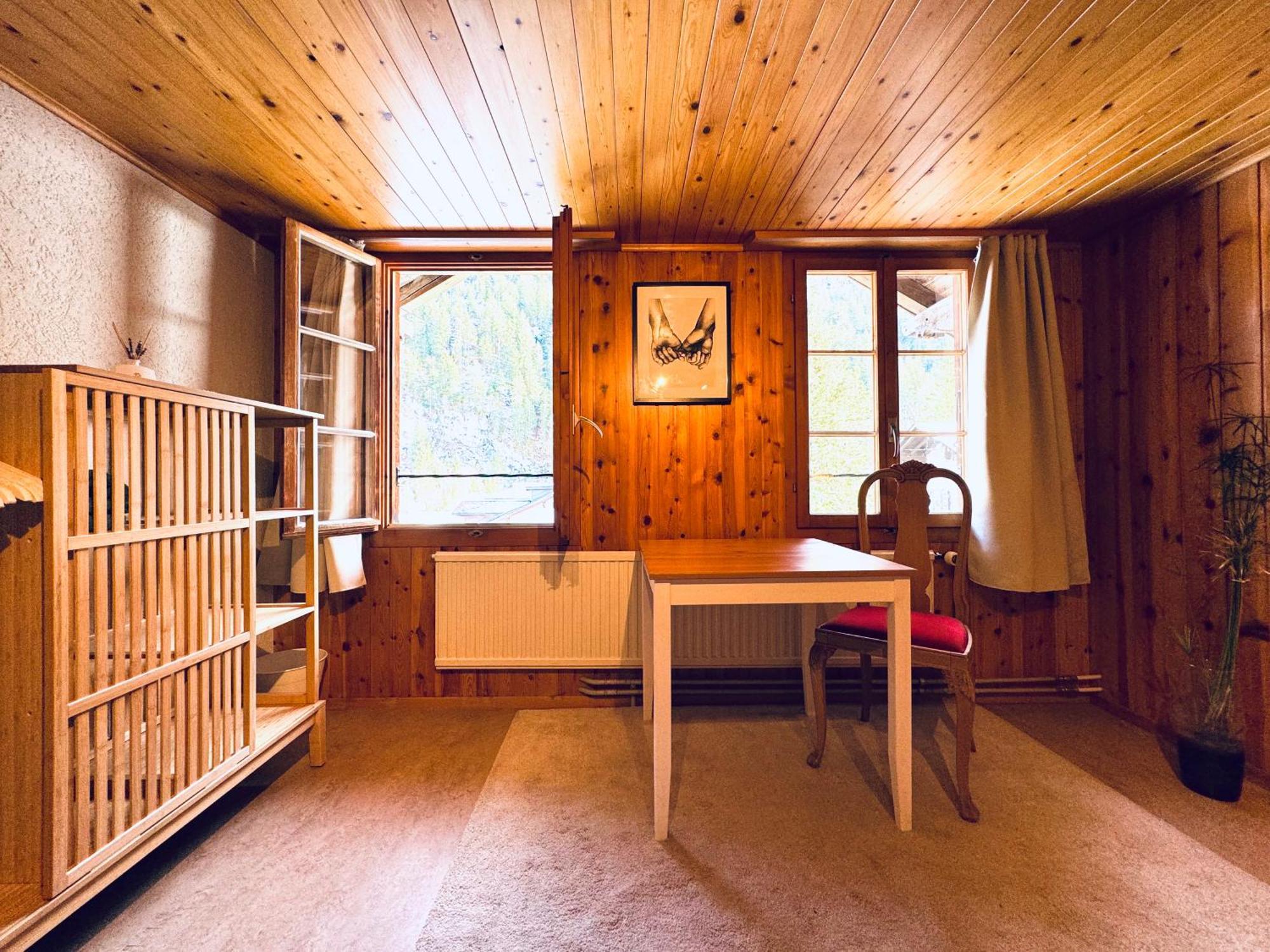 Cozy Apartment In Vintage House In Kandersteg Εξωτερικό φωτογραφία
