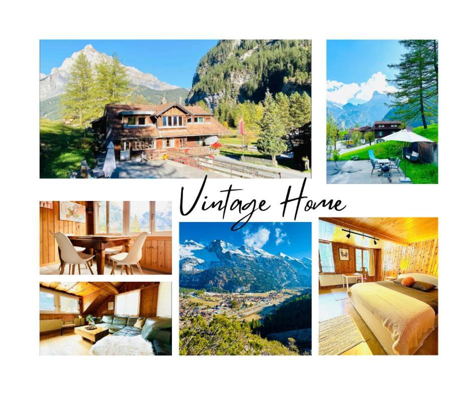 Cozy Apartment In Vintage House In Kandersteg Εξωτερικό φωτογραφία